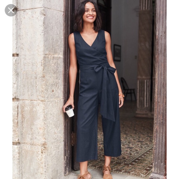 boden jumpsuit navy